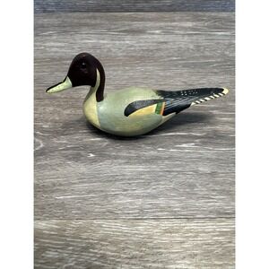 Vtg Ward Bros Pintail Crisfield MD Miniature Duck Decoy by Joe Seme 1936